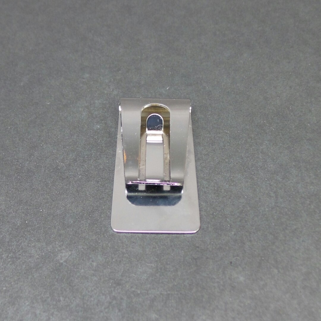 Tiger Money Clip Stainless Steel Cash Credit Card Wallet Clipper