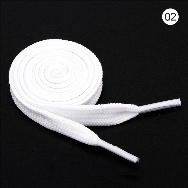 Fat Shoelaces Thick Flat 3/4″ Wide Shoelaces Solid Color for All Shoe Types