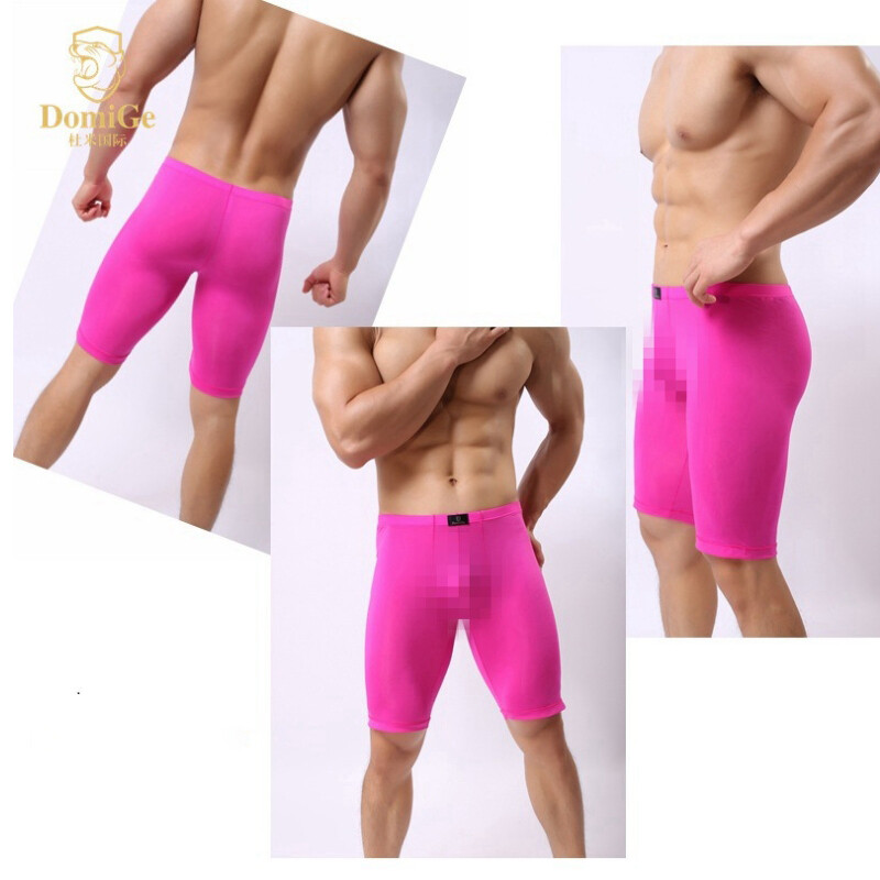 Men’s Underwear Soft Breathable Tight Stretch Boxer Sports Shorts Panties