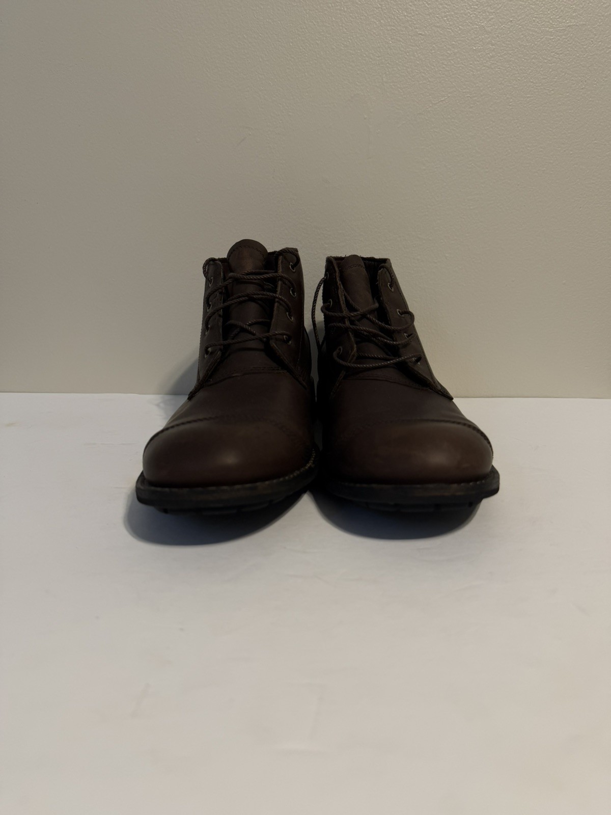 Timberland Men’s Brown Leather Chukka Ankle Boots Size 11W
