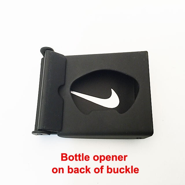 NIKE MENS WEB BELT 3 IN 1 PACK WHITE/GREY/BLACK W/ MATT BLACK HARDWARE NEW 20259