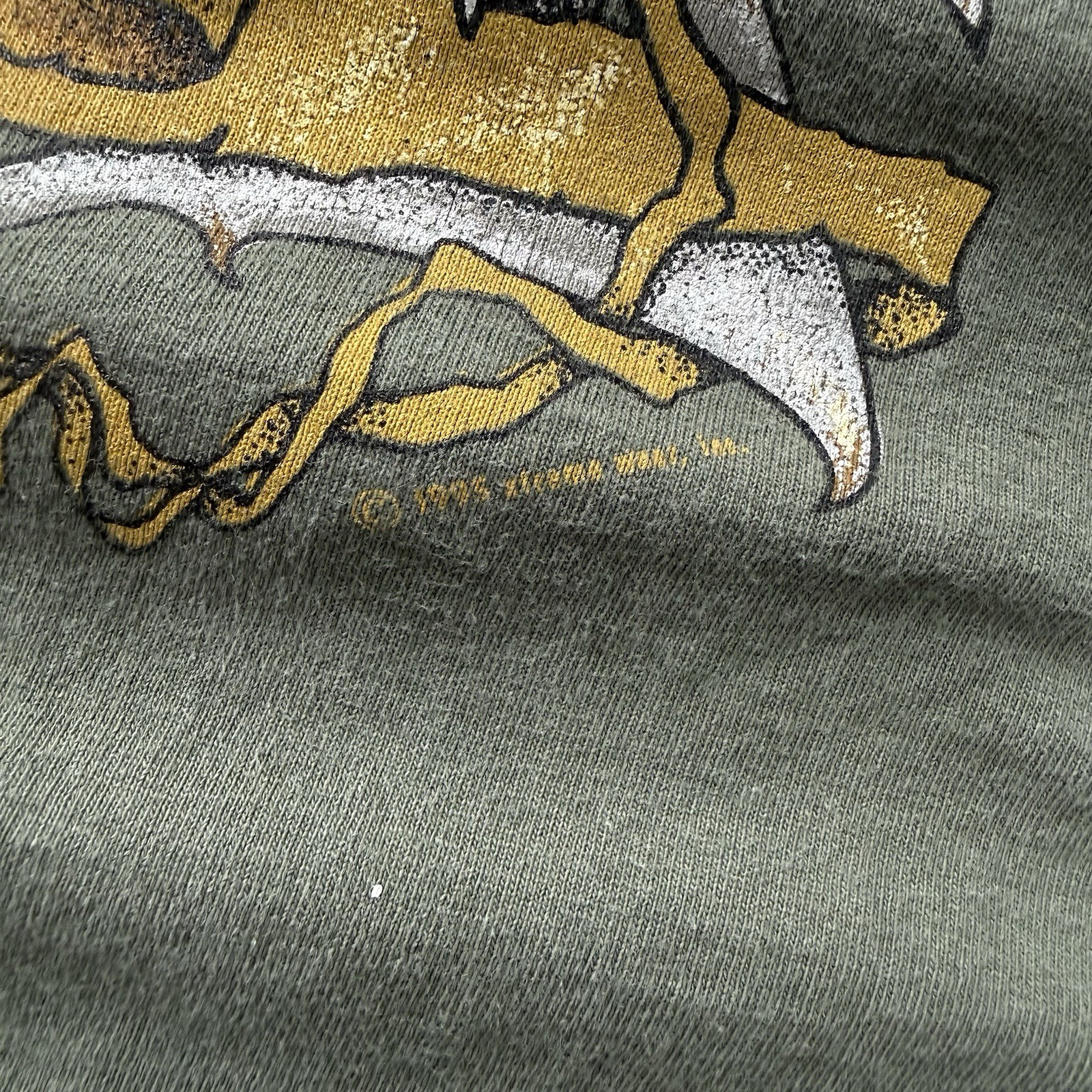 Vintage 90’s Skunk Board Company Skate Brand Skater T-shirt Size XL Obscure Rare