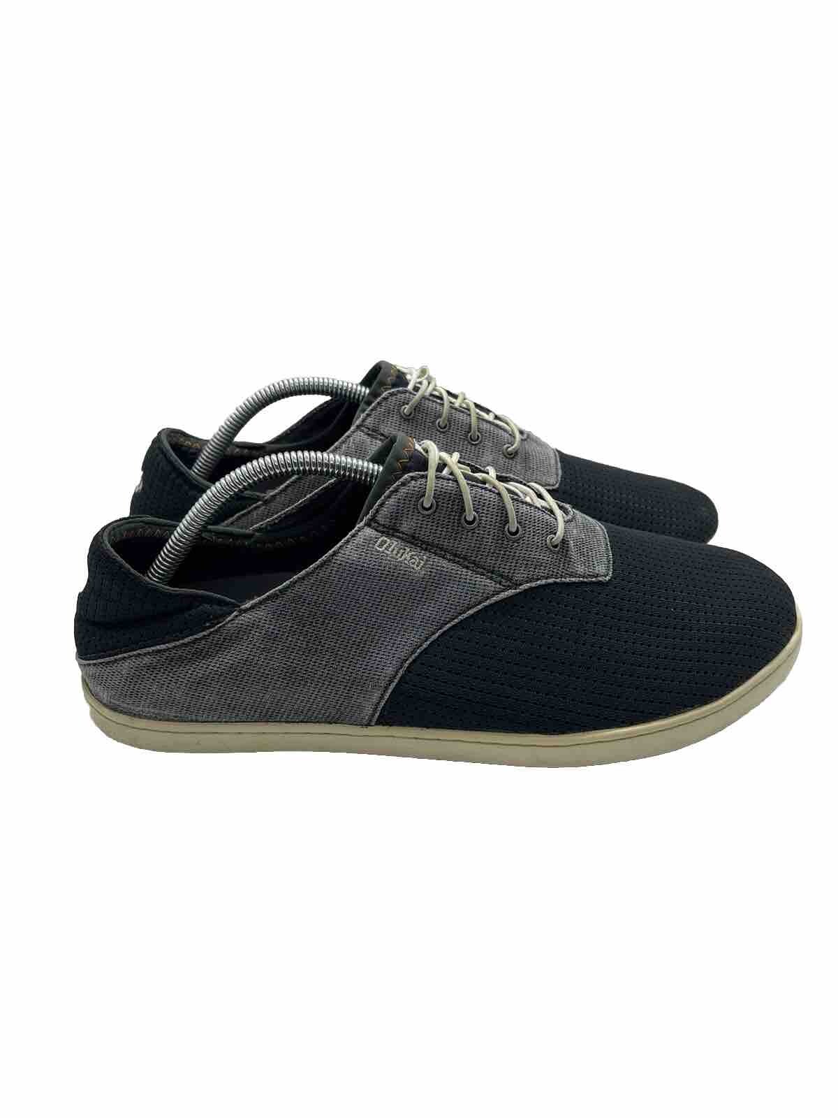 Olukai Men’s Nohea Moku 10283-lC6C Dark Shadow Blue Shoes Sneakers Size 10.5