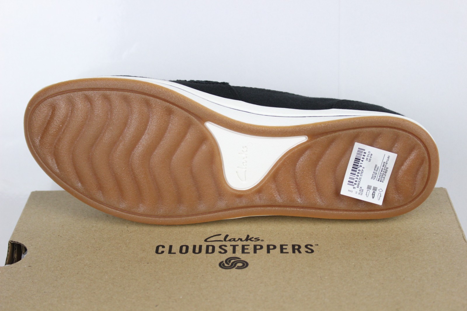 Clarks Women’s Breeze Step II Slip On Comfort Shoes Black 261 72774