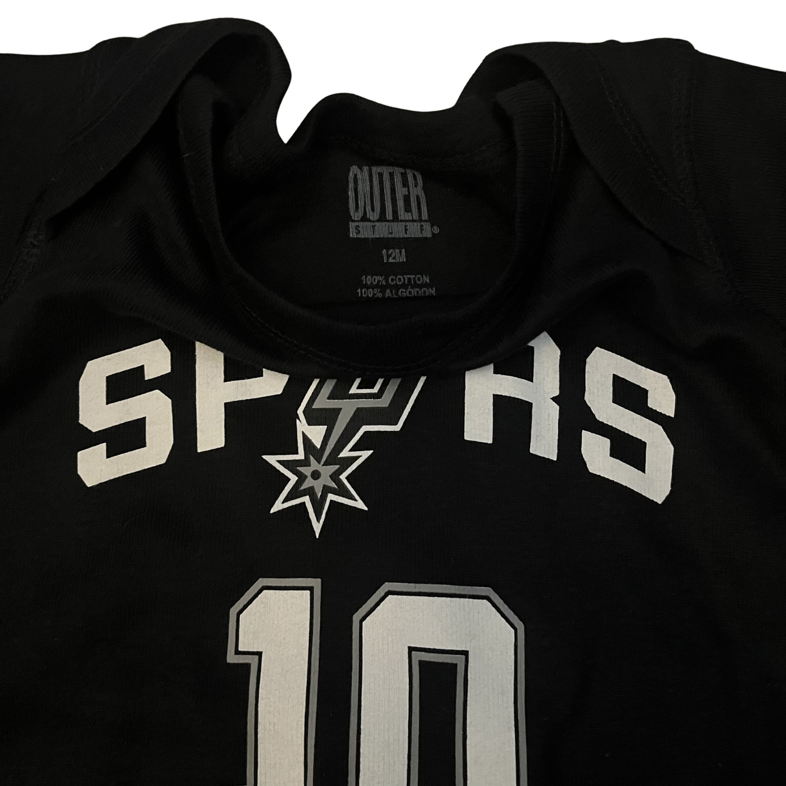 NWT San Antonio Spurs Baby Bodysuit Sizes 6-9 m, 9-12 m, & 12-18 m – Spurs Fans!