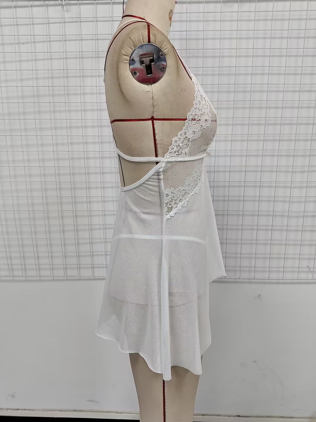 Plus Size Sexy-Lingerie-Lace-Women’s-G-string-Underwear-Babydoll-Nightwear-Dress