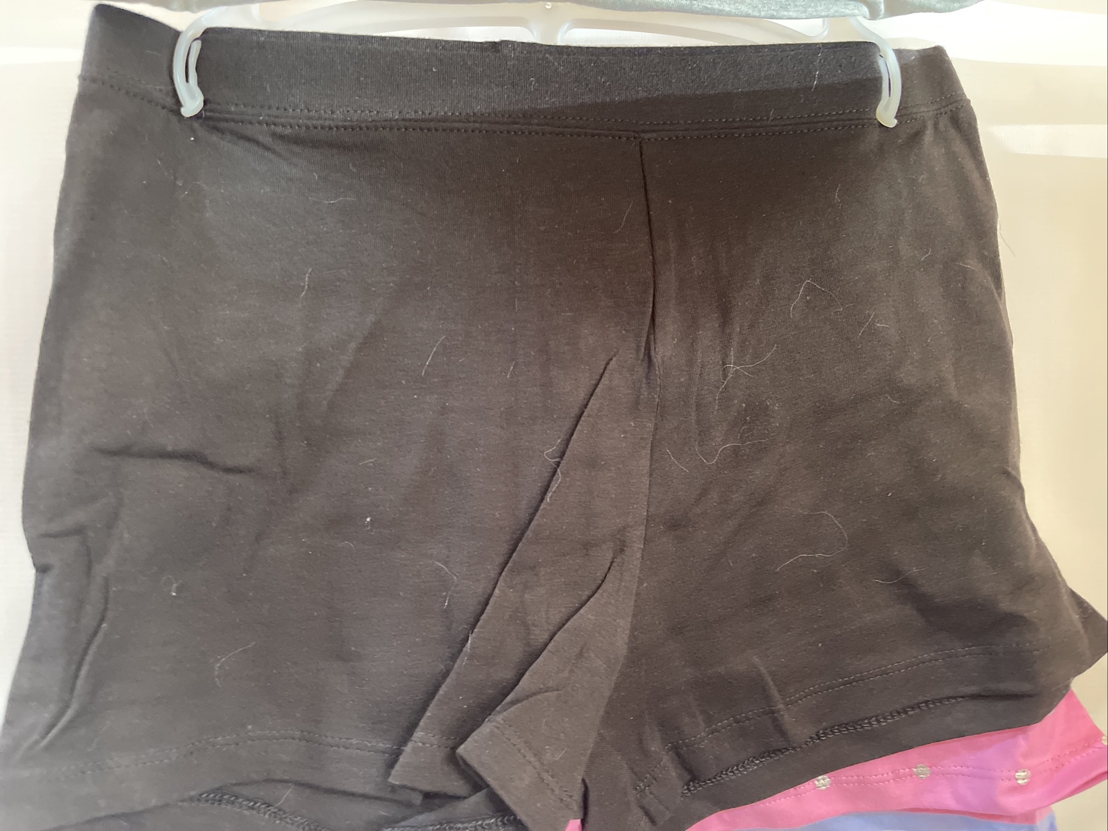 Member’s Mark 4 Pack of Girls Cart Wheel Shorts Size 14/16 Mixed Colors Stretch
