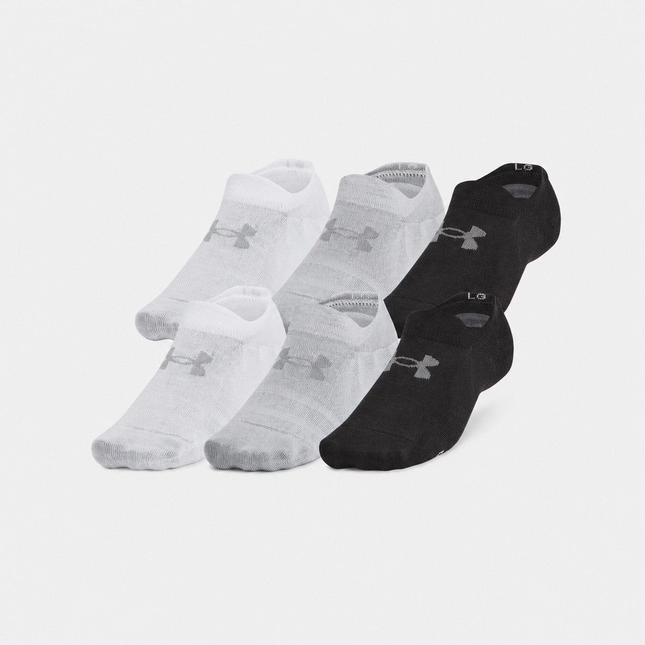 6-Pack Under Armour UA Essential Ultra – Low Socks M-LG-XL – Unisex 1386240 New