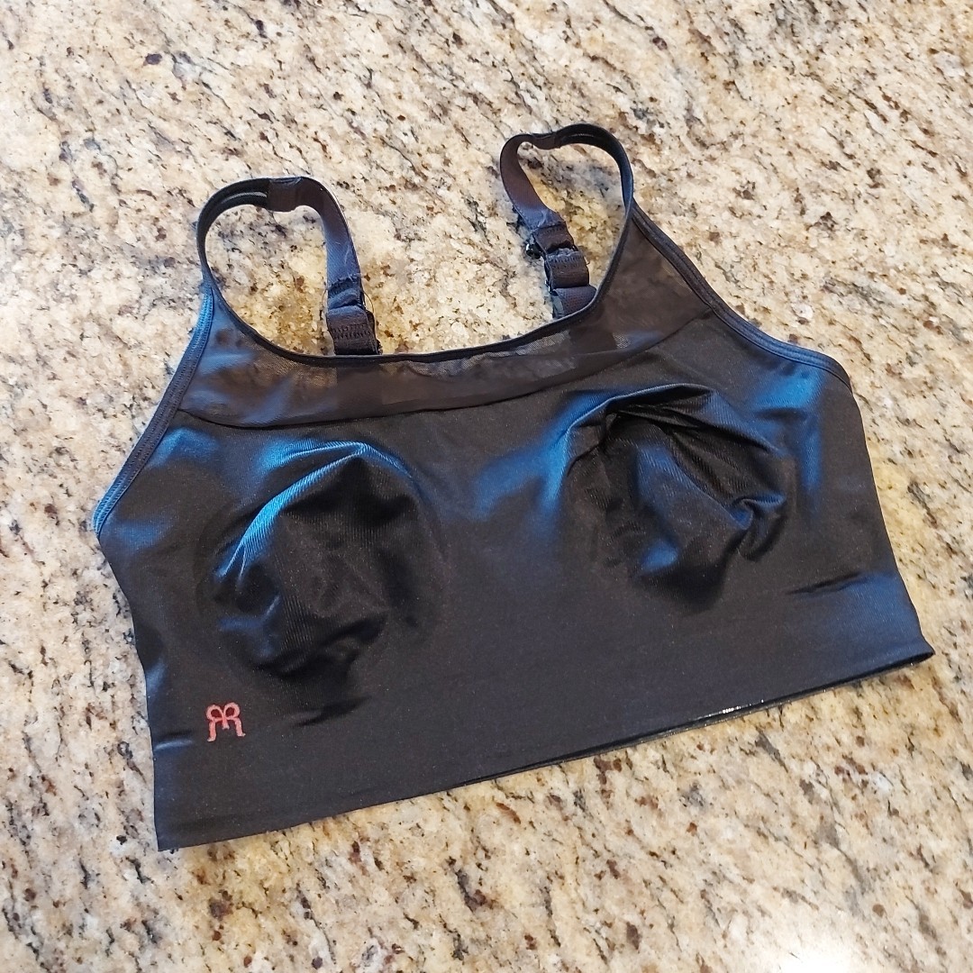 RUBY RIBBON Bra Size 34 Black Wireless Comfortable Lace Demiette Style 3043