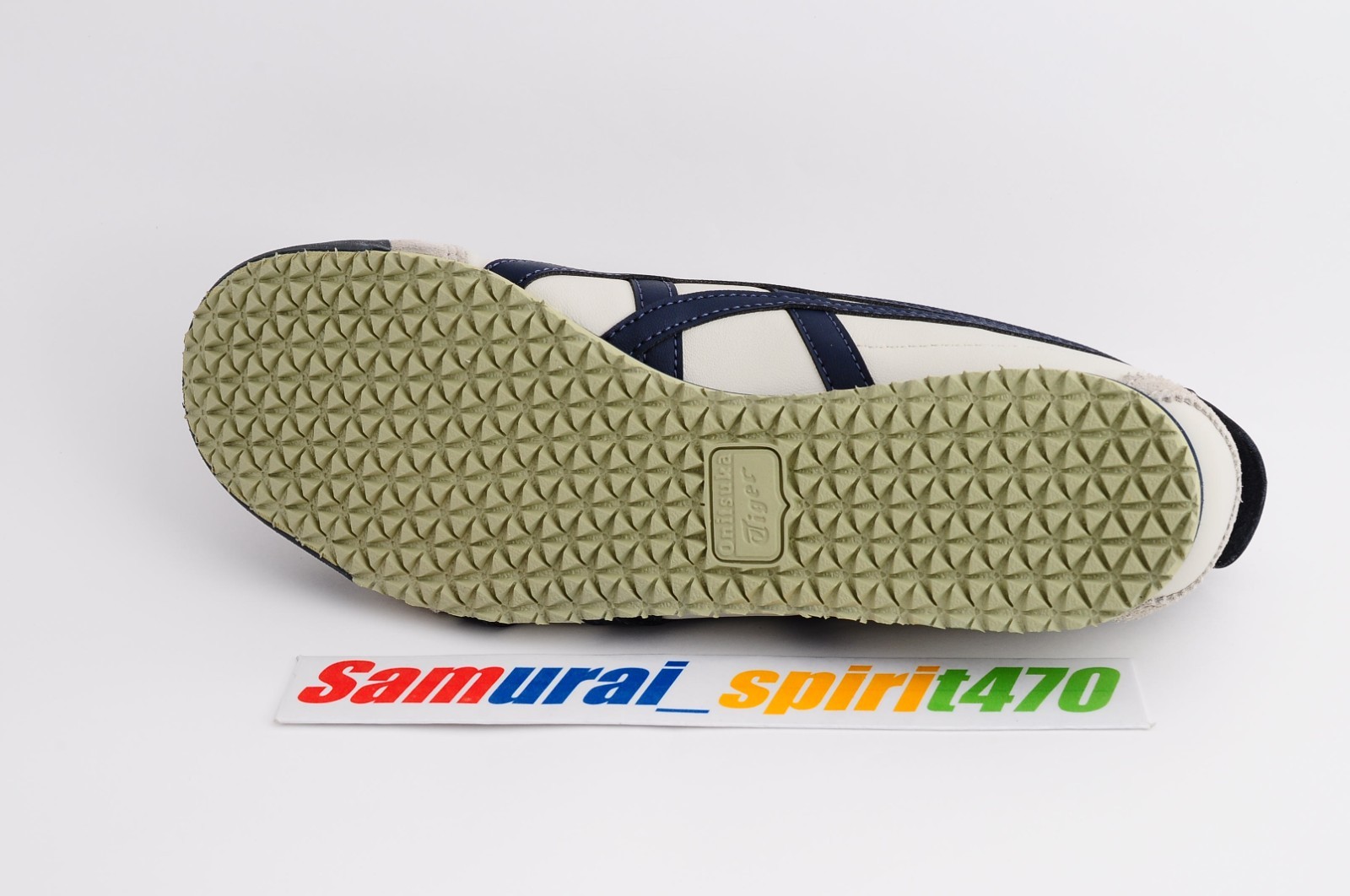 Onitsuka Tiger Genuine MEXICO 66 1183C102 BIRCH /PEACOAT US Buyer No Import duty