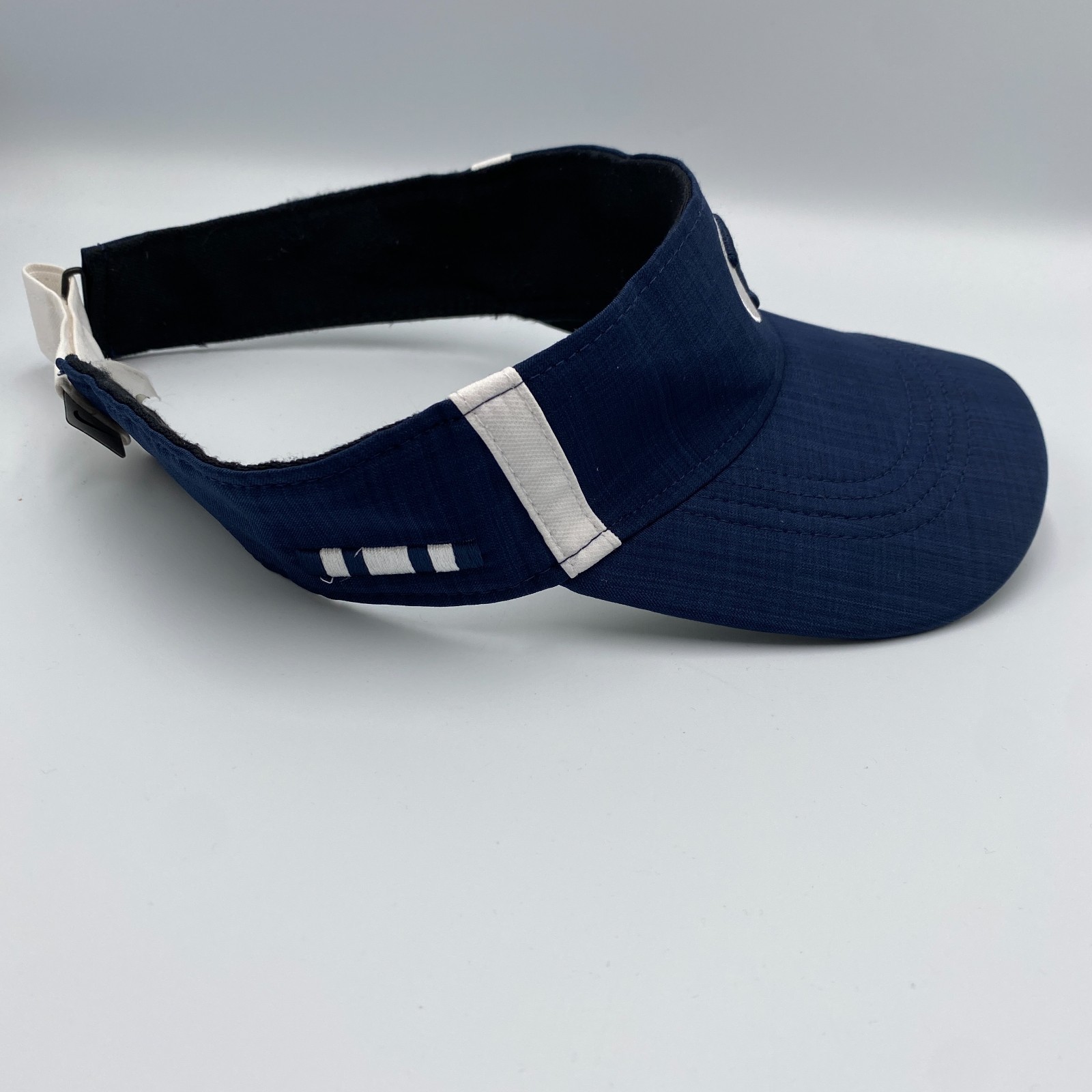 BYC Cougars Nike Dri-Fit Adjustable Visor Hat Cap Blue