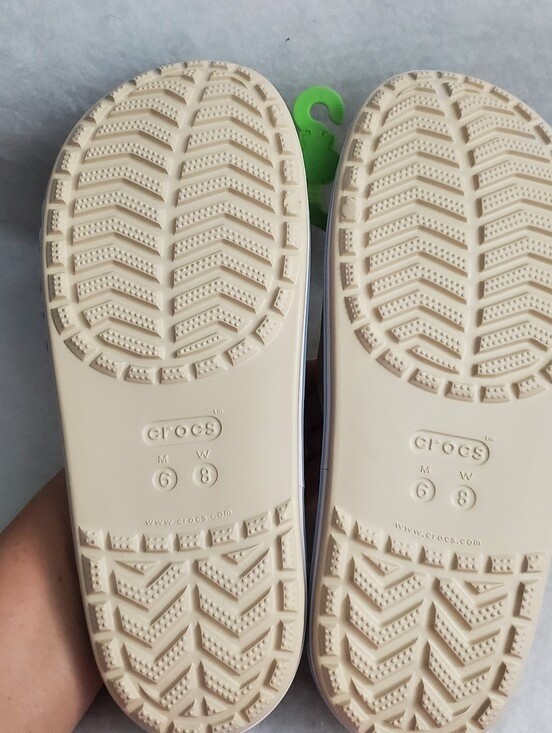 NEW – Crocs Unisex Bayaband Slide – M6/W 8
