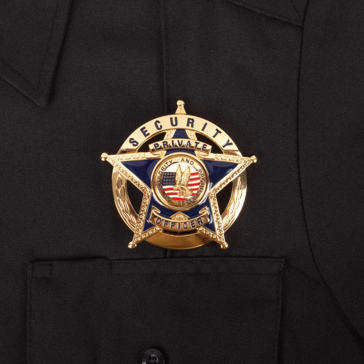 First Class 100% Polyester Long Sleeve Uniform Shirt