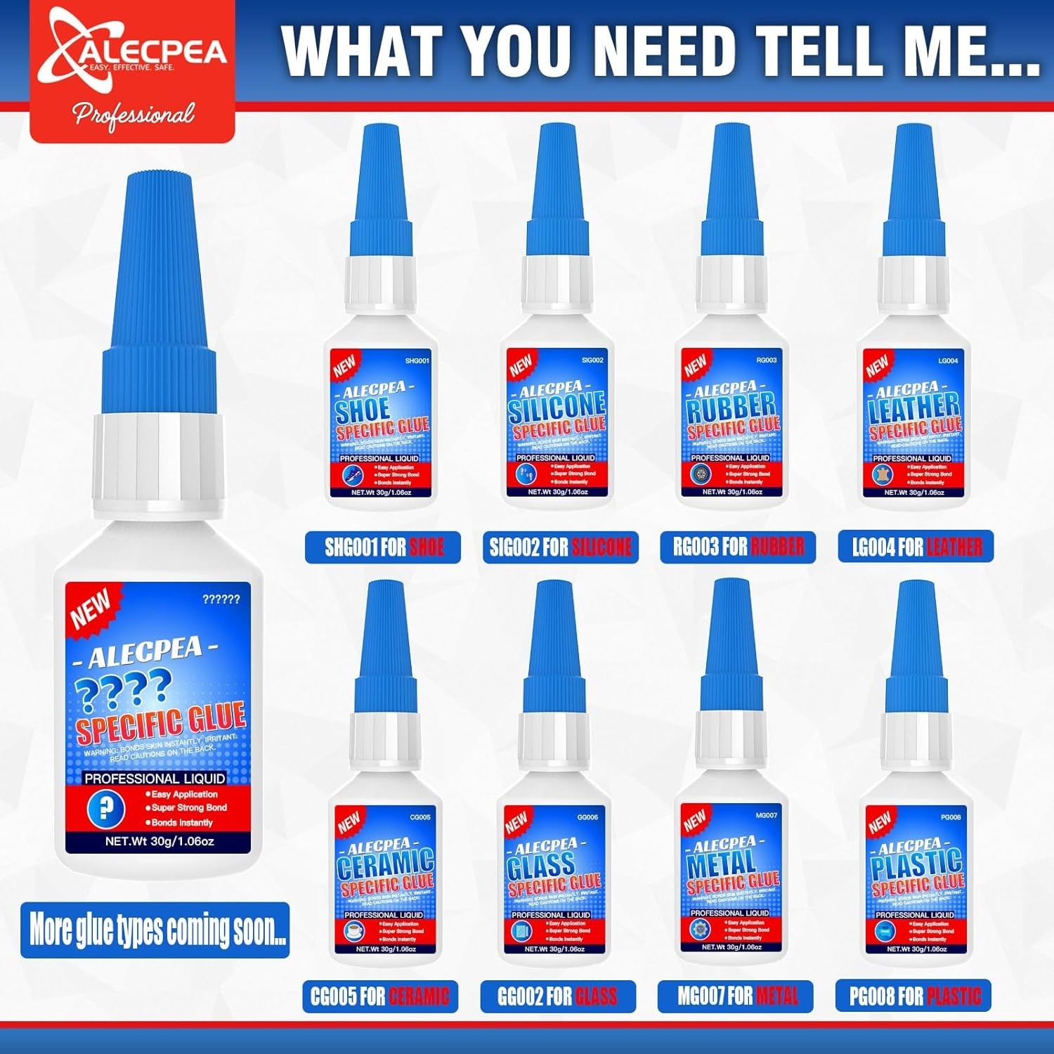 30g Shoe Glue – Flexible Instant Adhesive for Sole Repair & Restoration – Wat…