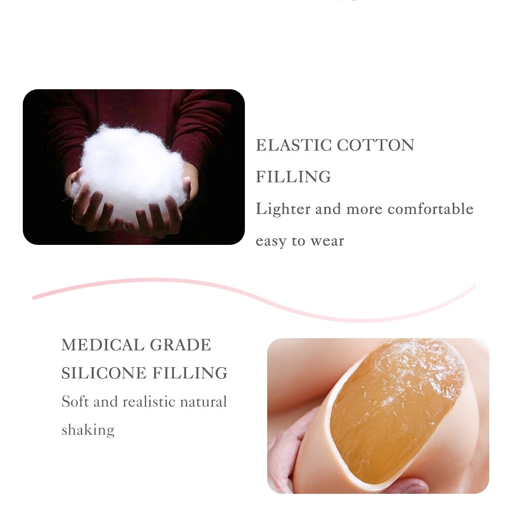 Silicone Breast Forms Boobs B-H Cup Breast plates for Crossdresser Drag Queen