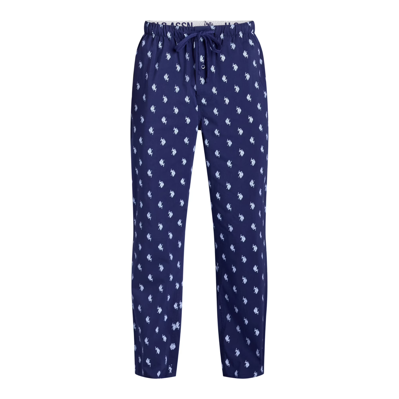 U.S. Polo Assn. SIZE 2XL 51 Men’s Two Pockets Machine Washable Pajamas, Blue NEW