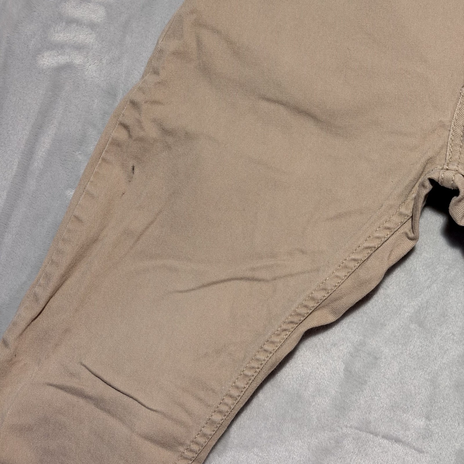 Levis 511 All Seasons Tech Pants Mens 32×32 Beige Slim Straight Fit Red Tab