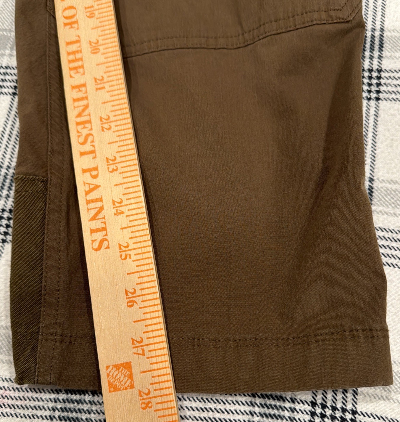 Eddie Bauer First Ascent Pants Men 36×30 Brown Guides Day Off Tactical Hiking