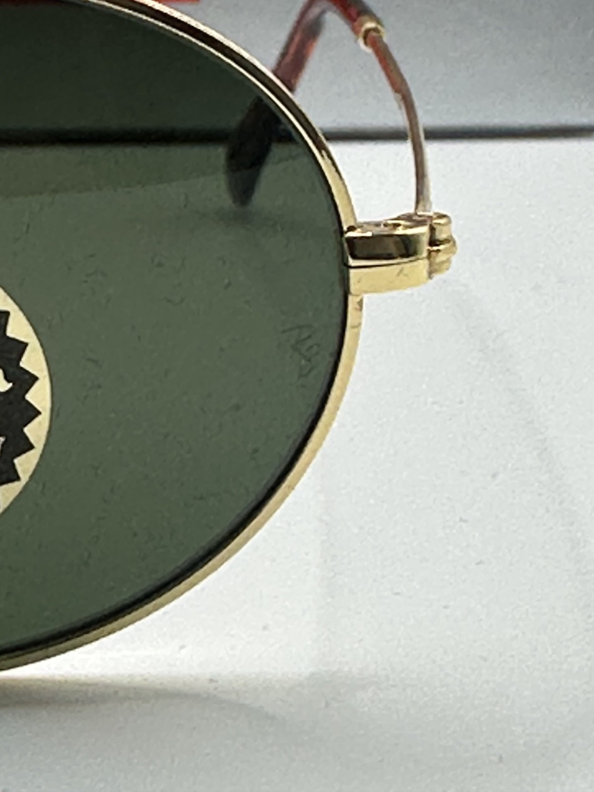 Ray Ban Sunglasses OVAL RB3547 001/31 Gold Frame /Green G-15 Lens 54MM