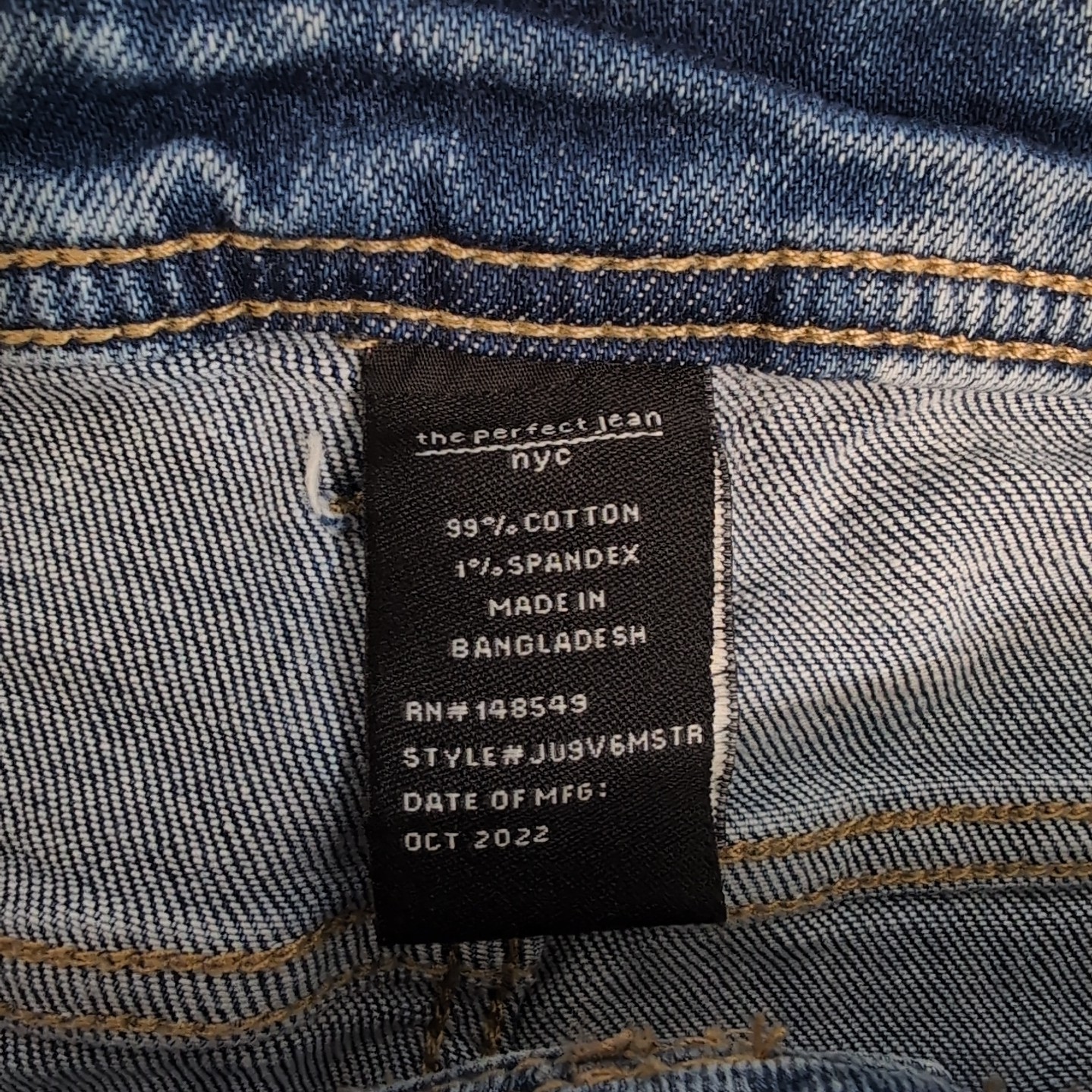 NEW The Perfect Jean NYC Thick Thicc Fit / Men’s Size 44×28 (48″X32″ Real size)