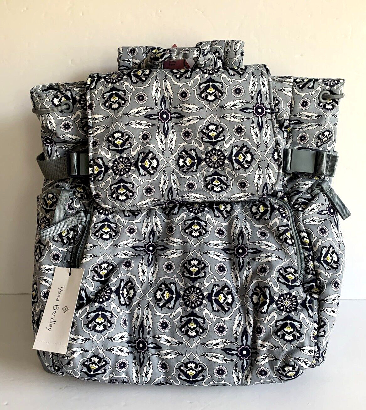 Vera Bradley NEW with Tags Plaza Tile Utility Backpack