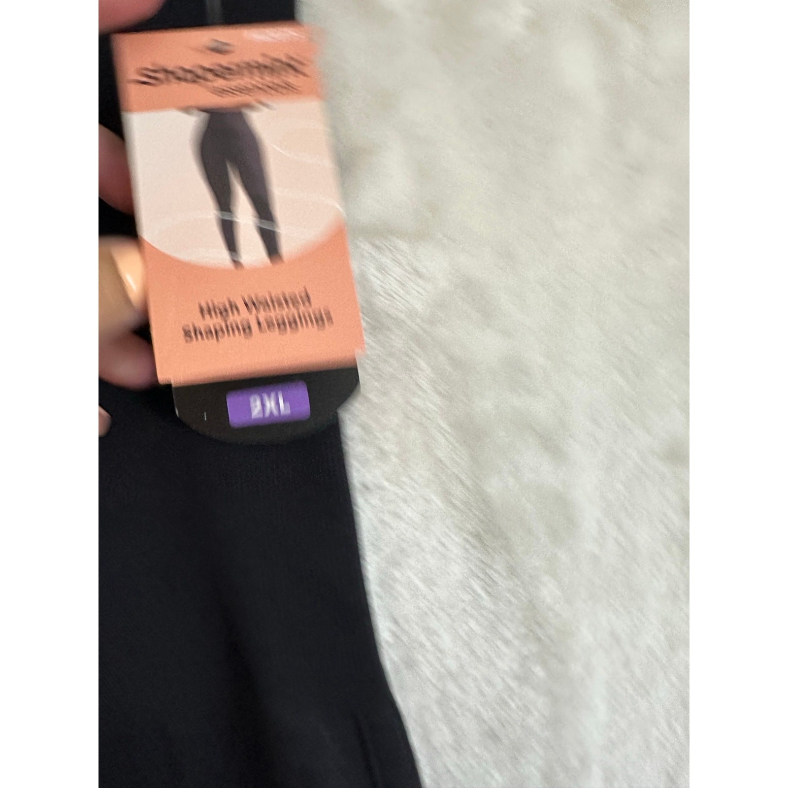 NWT Shapermint High Rise Shaping Leggings Pants 2XL XXL Black