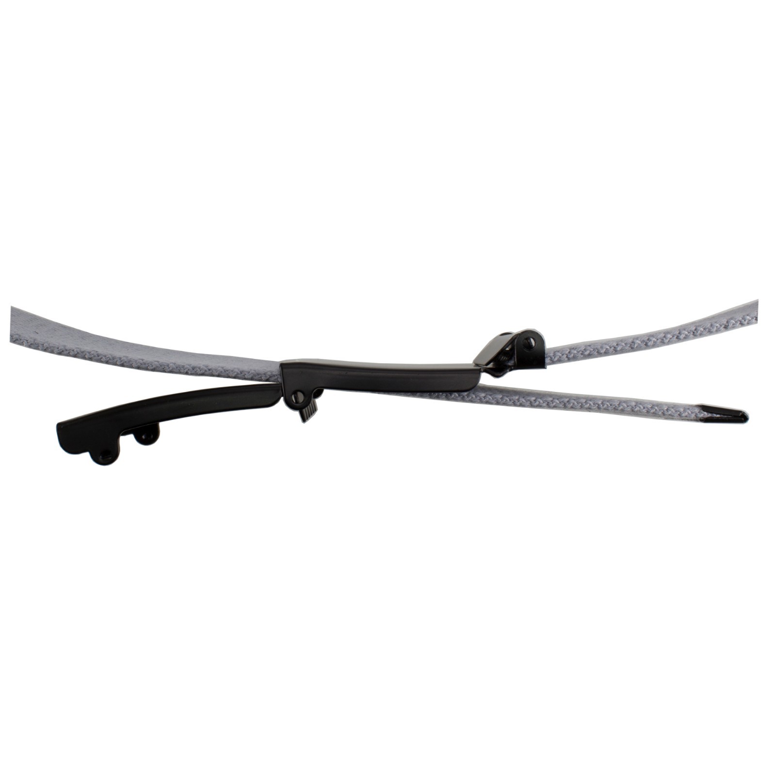 Unisex Fully Adjustable Canvas Web Belt with Black Flip Top Buckle 50” Long