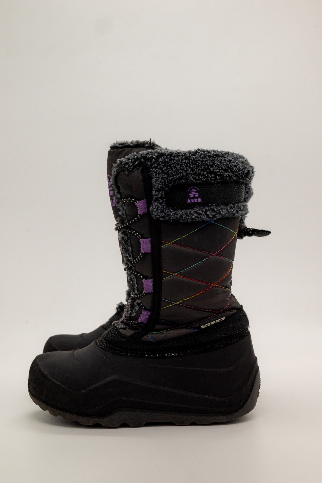 KAMIK Kids Synthetic Black Unisex Kids’ Shoes Size US 13