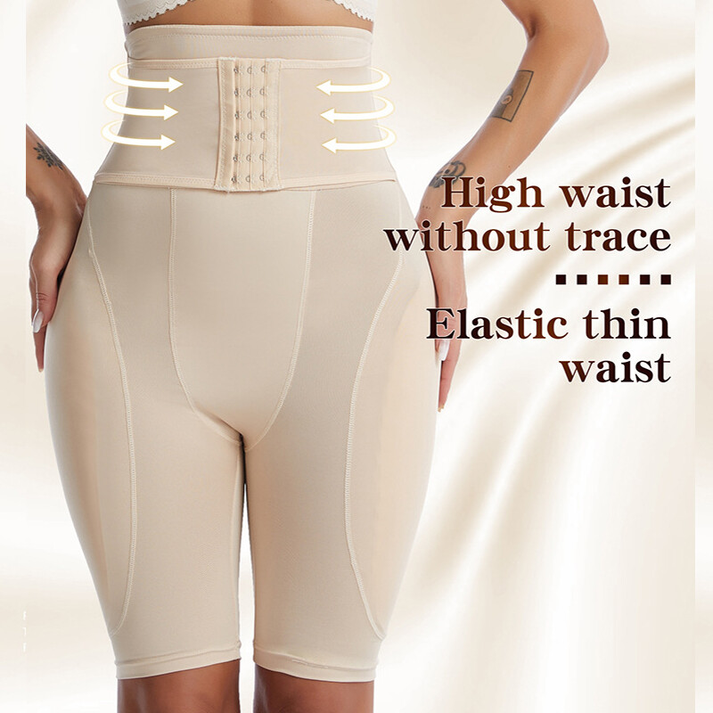 Women High Waist Butt Lifter Panties w Extra Large Pads Fake Ass Hip Enhancer US