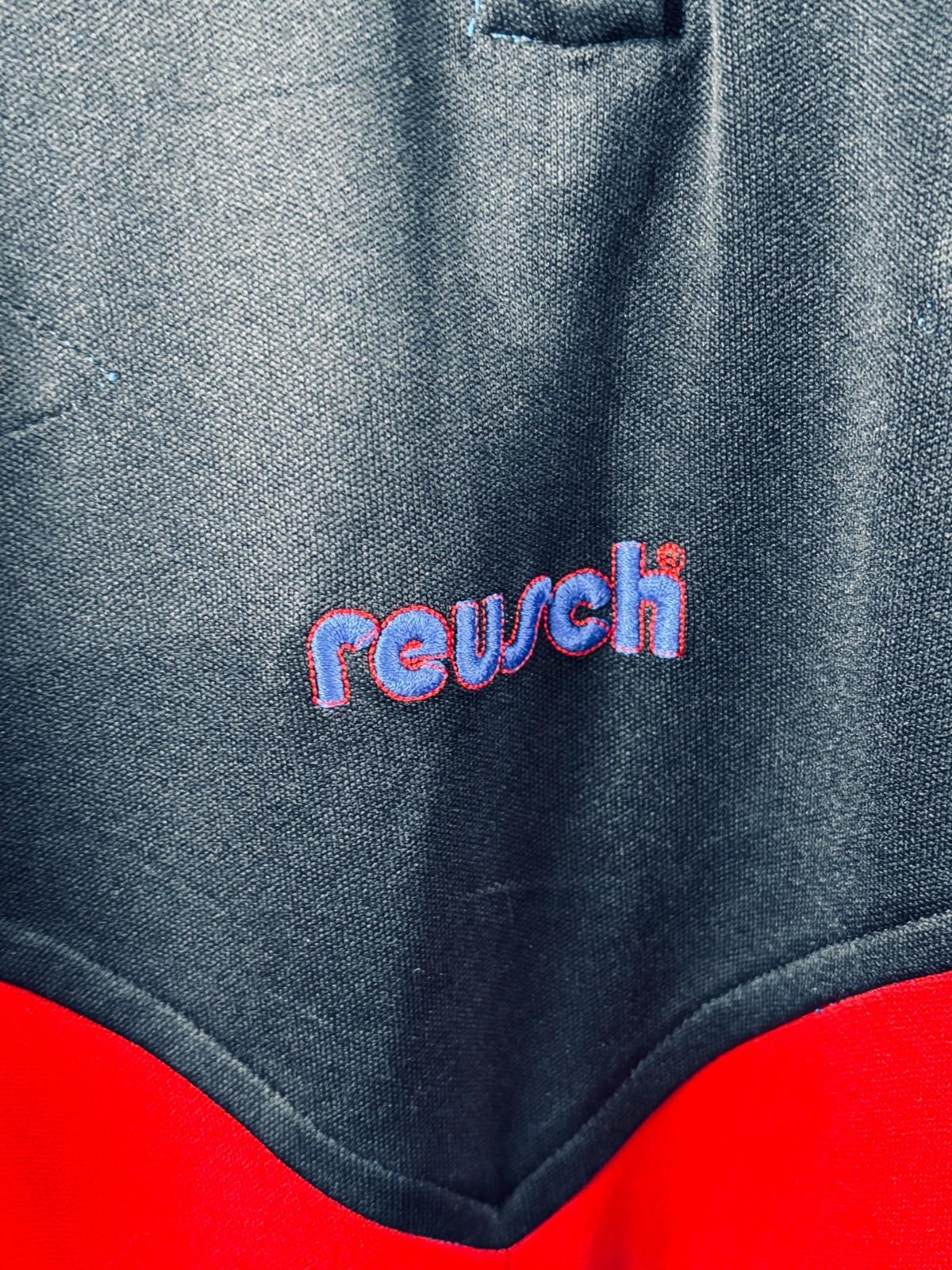 Vintage Reusch Trigema Sweatshirt Mens Large 90s Ski Track Top Germany Retro