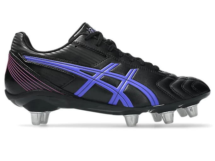 ASICS LETHAL TACKLE 1111A263 002 Black Cobalt Burst Rugby Cleats