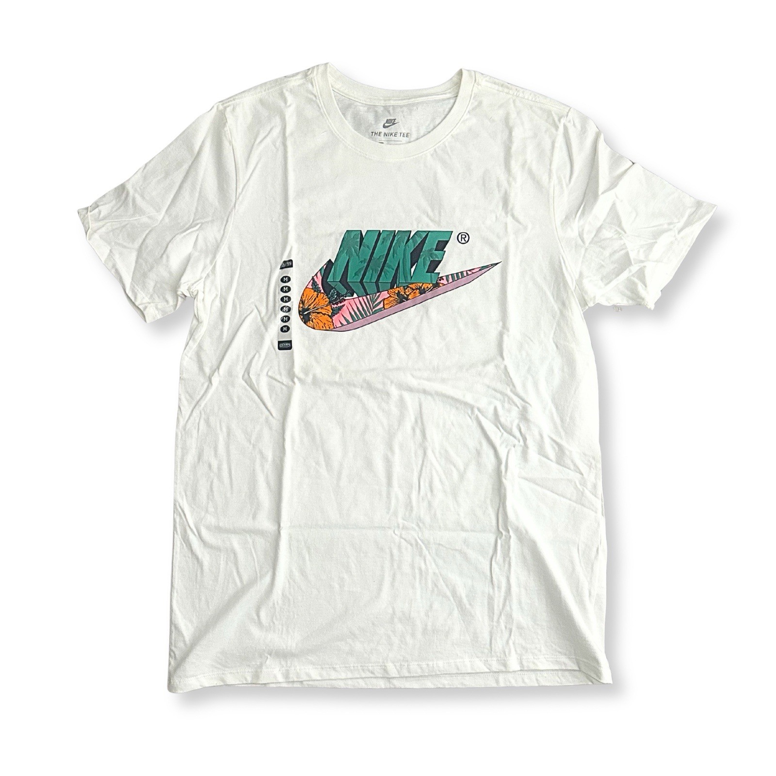 Nike South Beach Miami Tropical Floral Graphic Tee Streetwear NEW Mens Medium