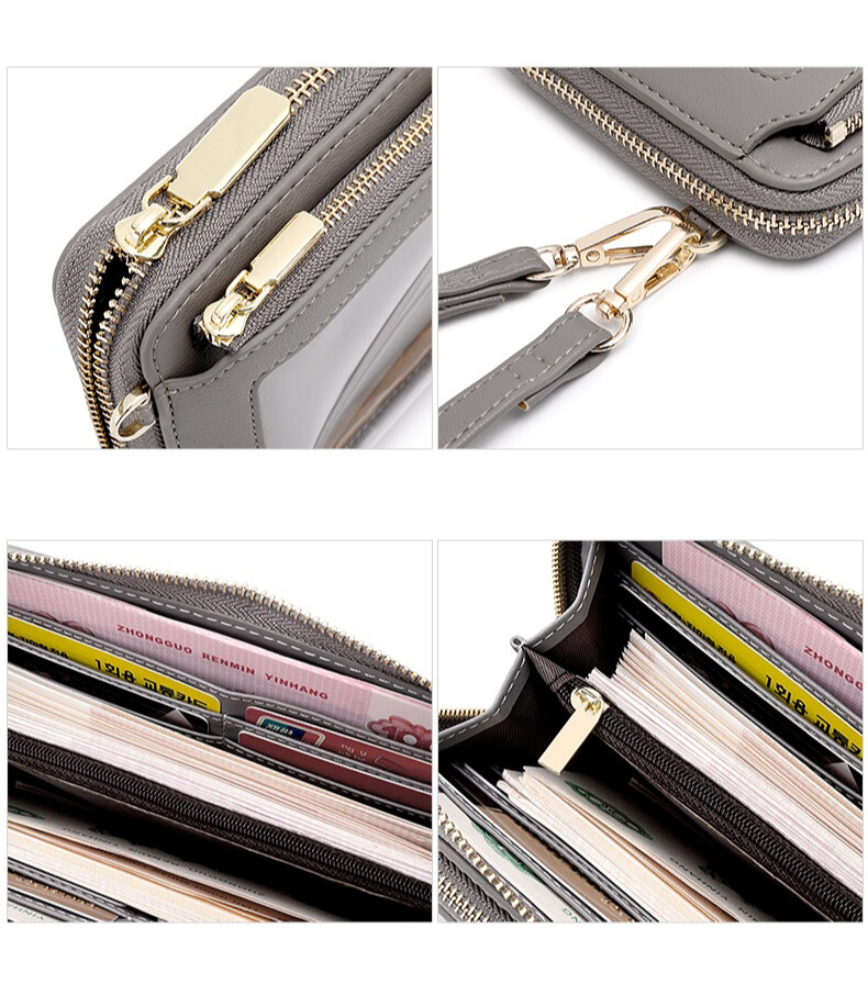 Women Touch Screen Bag Crossbody Cell Phone Purse Shoulder RFID Blocking Wallet