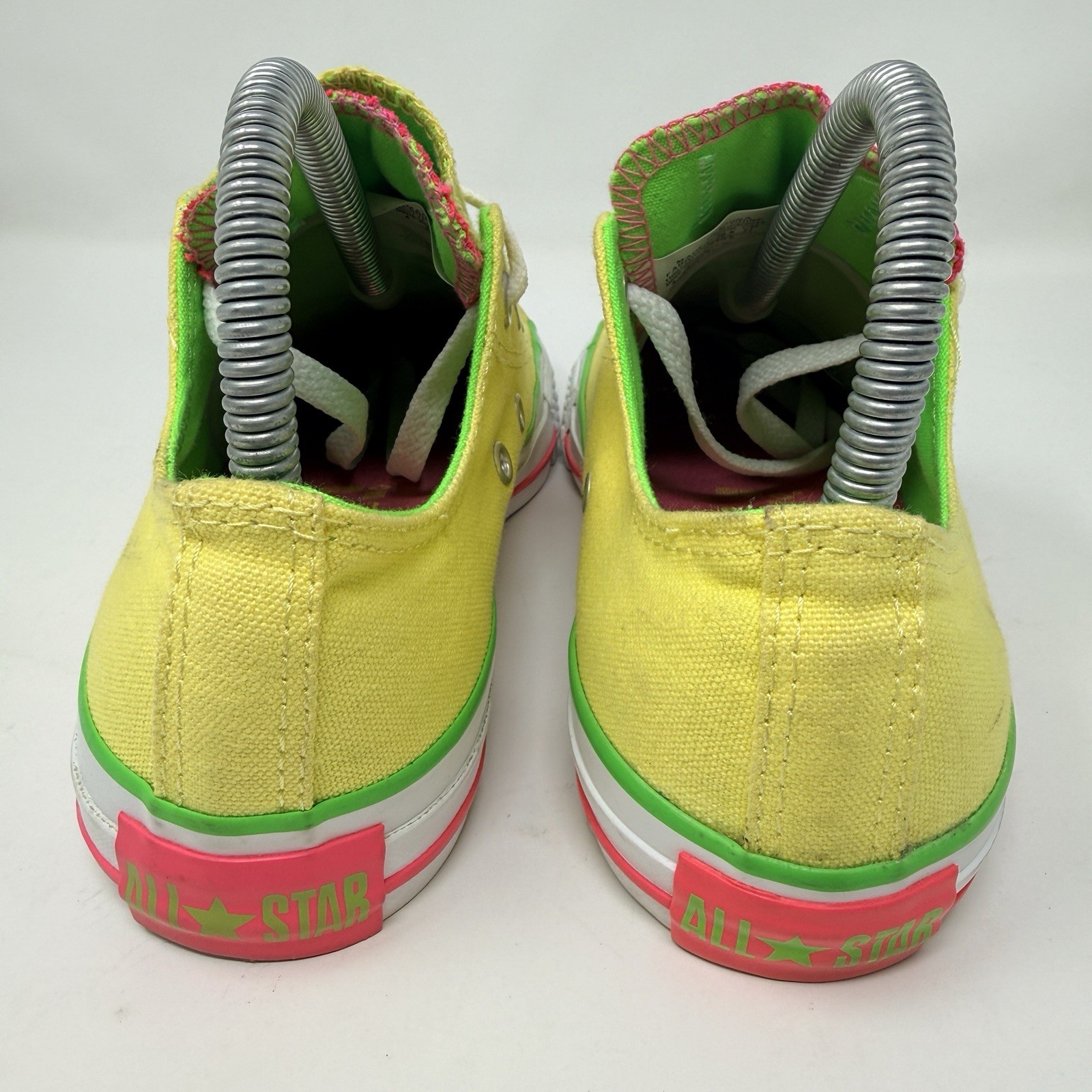Converse Chuck Taylor All-Star Double Tongue Neon Sneakers Unisex Men 4 Women 6