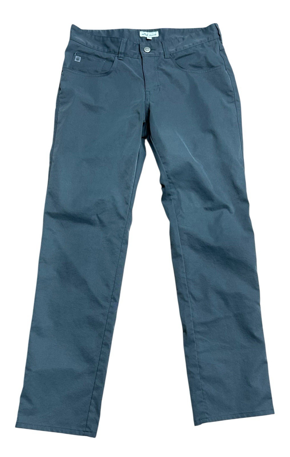 Peter Millar 5-Pocket Pants Men 30 x 30 Dark Gray Performance Crown Golf Sport