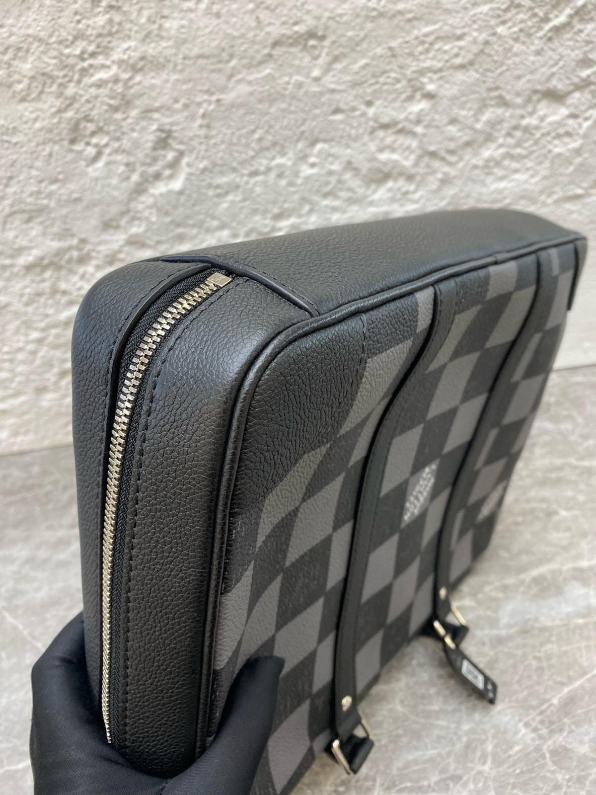 Louis Vuitton Pre-Owned Authentic Briefcase Monogram Silver
