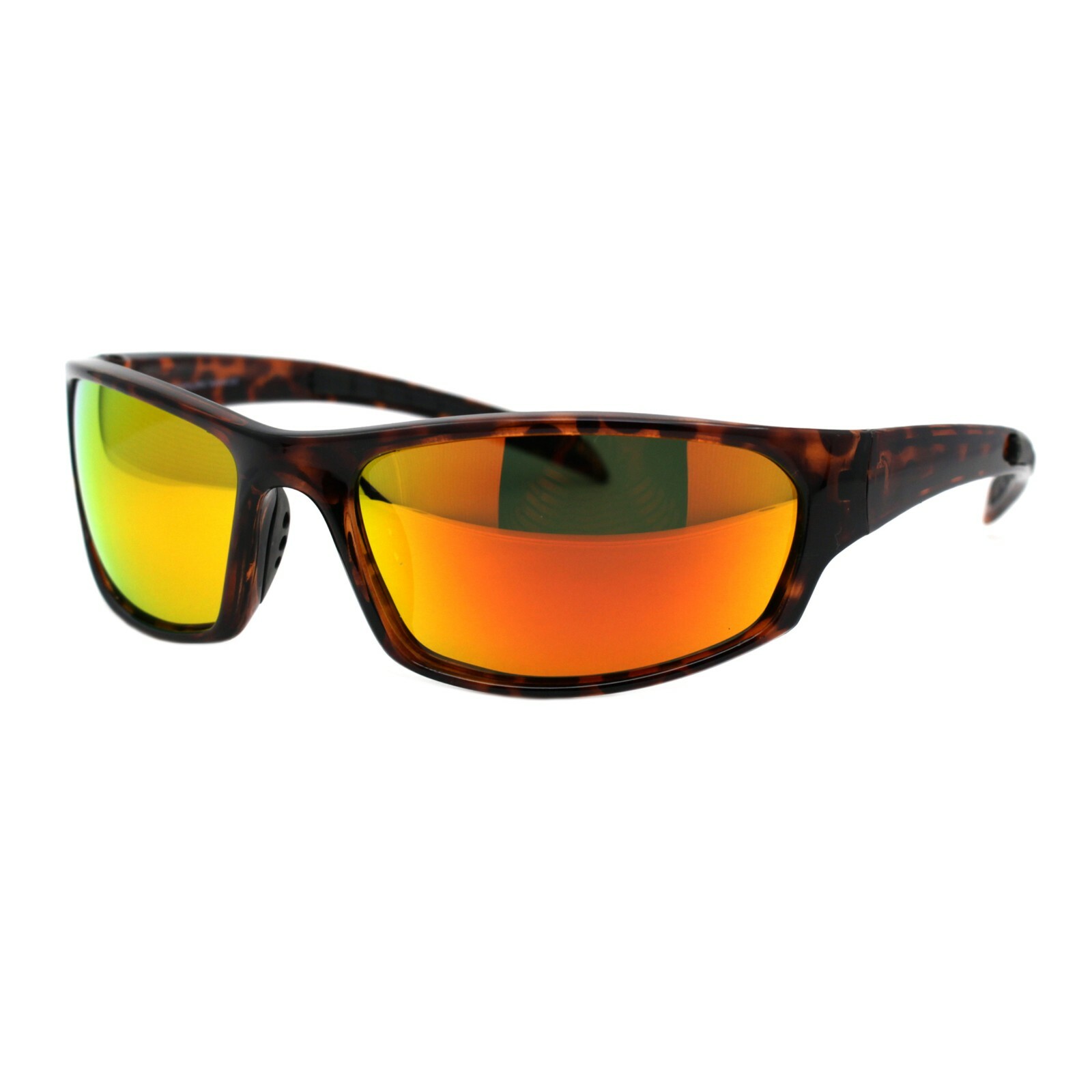 TAC Polarized Lens Sunglasses Mens Light Weight Wrap Around Frame UV 400