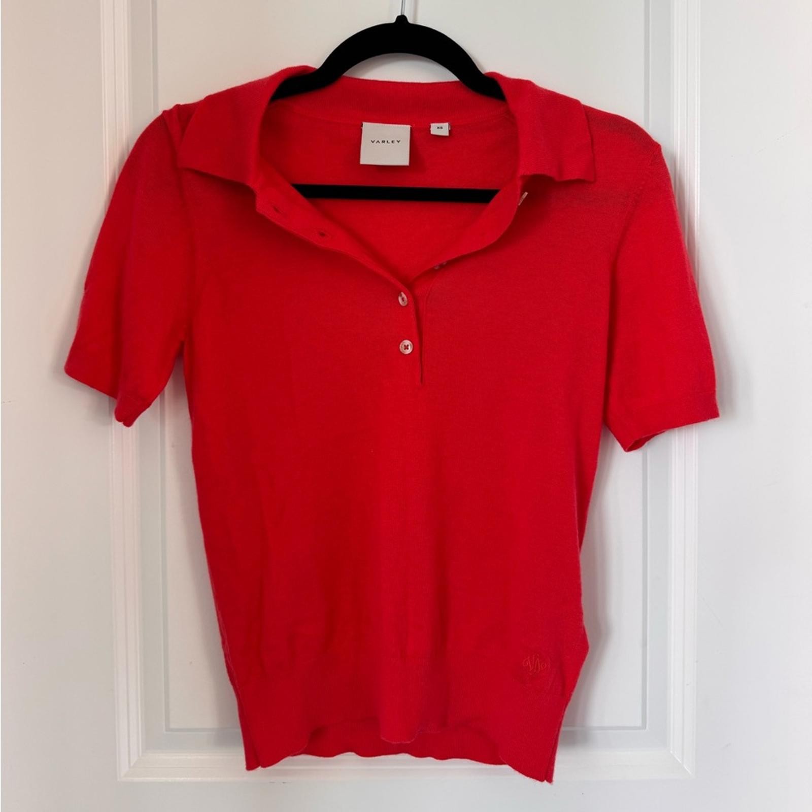 Varley Toni Fine Knit Polo
