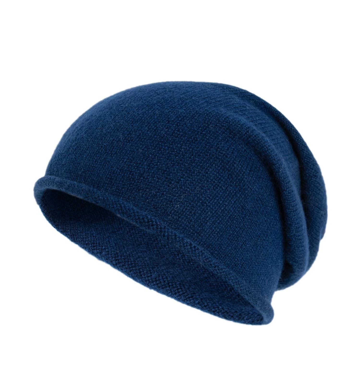 100% Cashmere Slouchy Beanie Hat for Women, Knitted Ladies Soft Warm Cashmere…