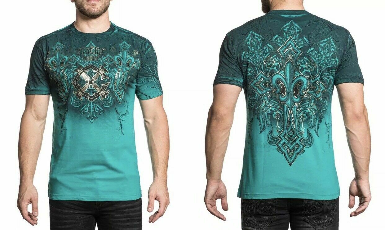 Xtreme Couture Affliction Men’s T-Shirt MOMENTUM SHIFT Biker S-5XL $40