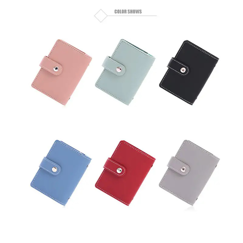 RFID Blocking ID Credit Card Holder 26 Cards Slim PU Leather Pocker Case Wallet