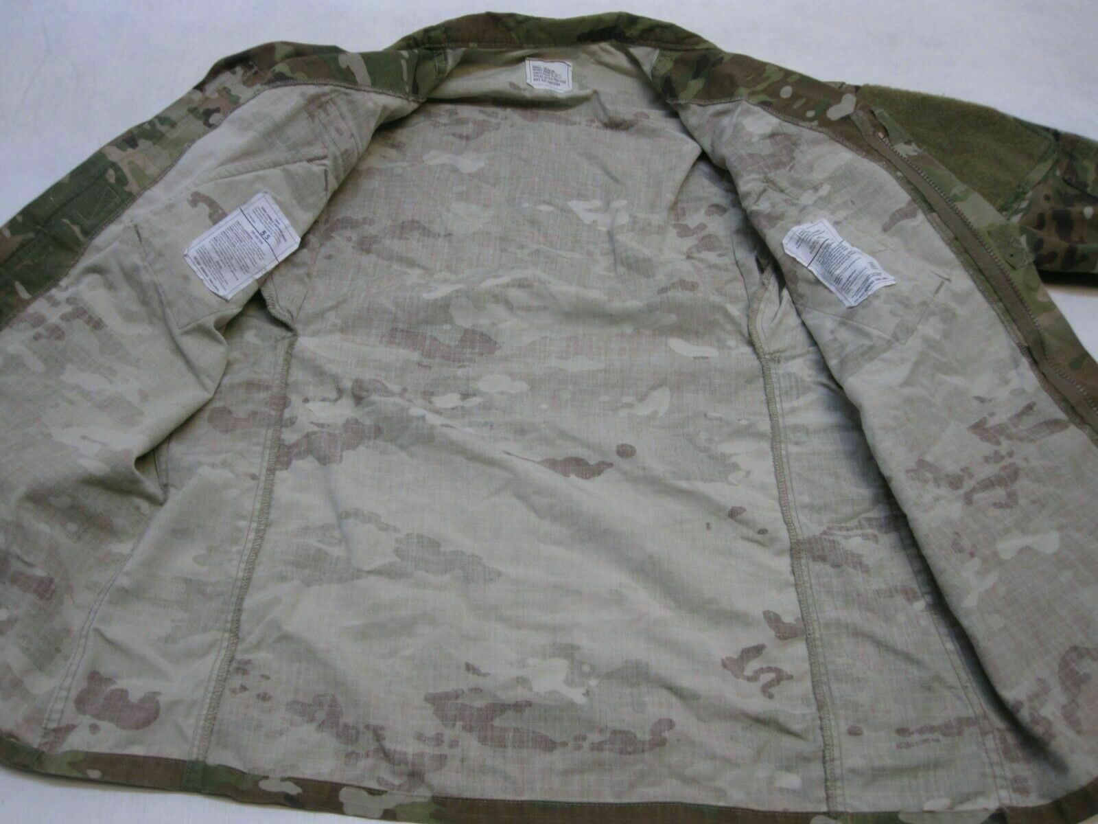 USED ARMY OCP SCORPION W2 MULTICAM TOP UNIFORM COAT NORMAL MATERIAL ACU JACKET1
