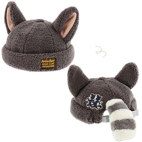 Tokyo Disney Peter Pan Lost Boys Curly Racoon Ear Bucket Hat – from California