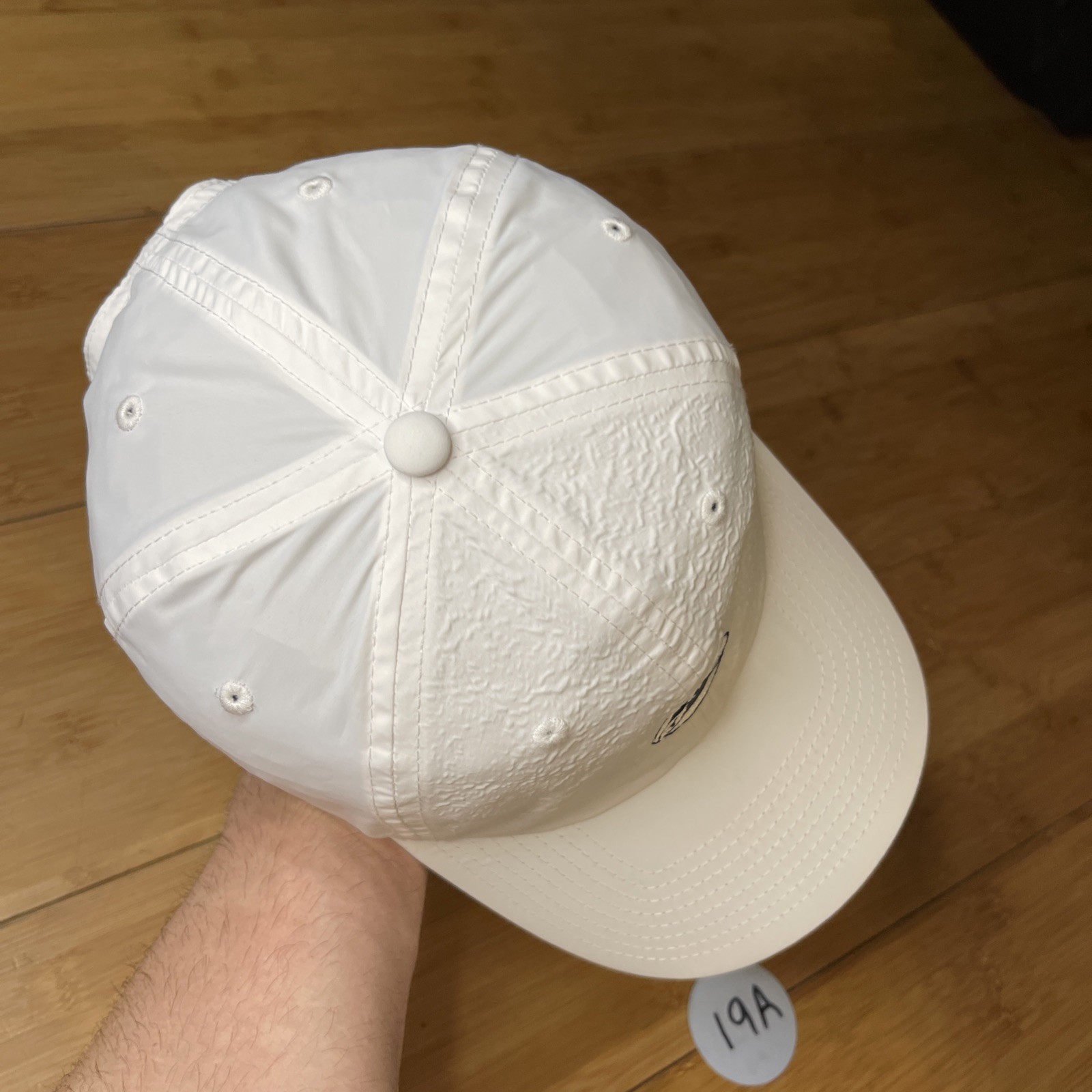 BYC YBC Propeller American Canadian Flag White Performance Adjust Hat Cap Golf