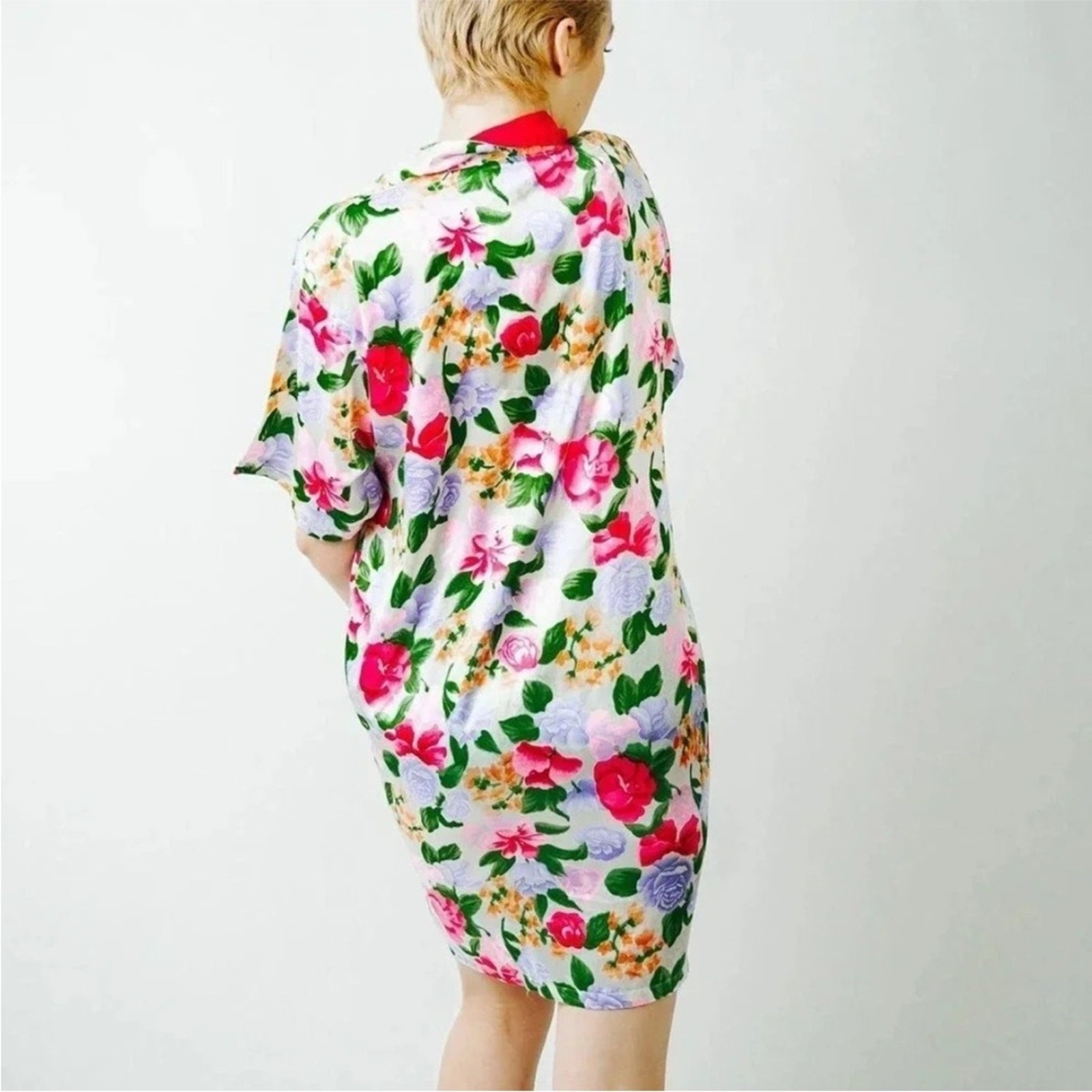 Vintage A’Milan Floral Women’s Sleepwear Robe