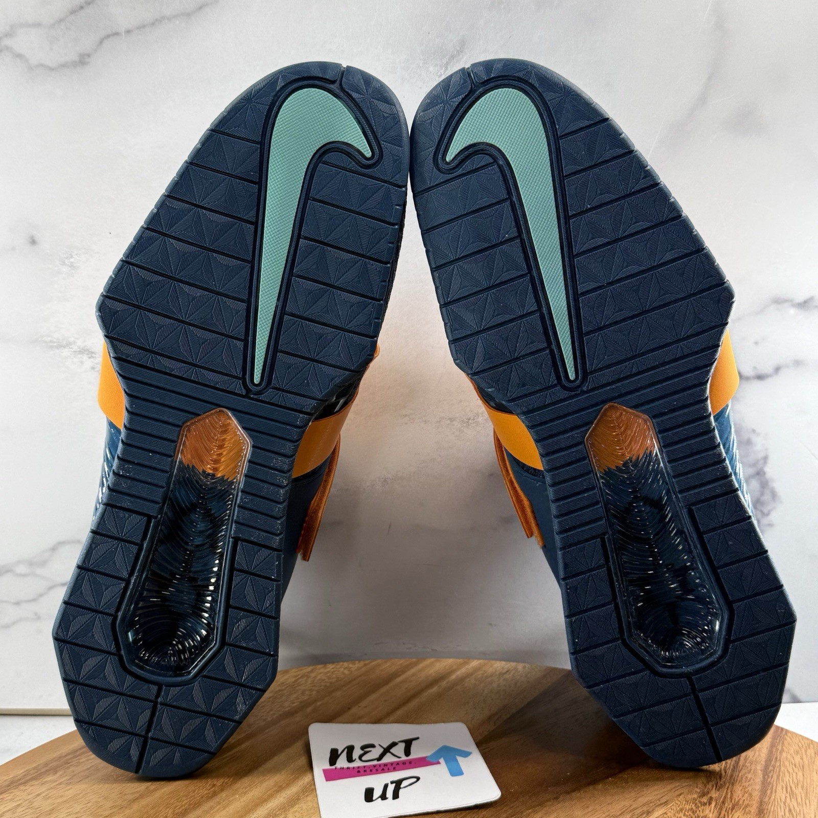 Men’s size 13-Nike Romaleos 4 Weightlifting Shoes Marina Kumquat nby CD3463-493