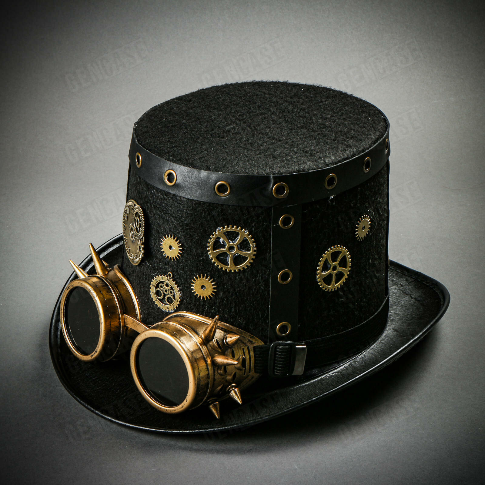 For Men & Women Steampunk Top Hat Victorian Costume Party Prom Top Hat Goggles