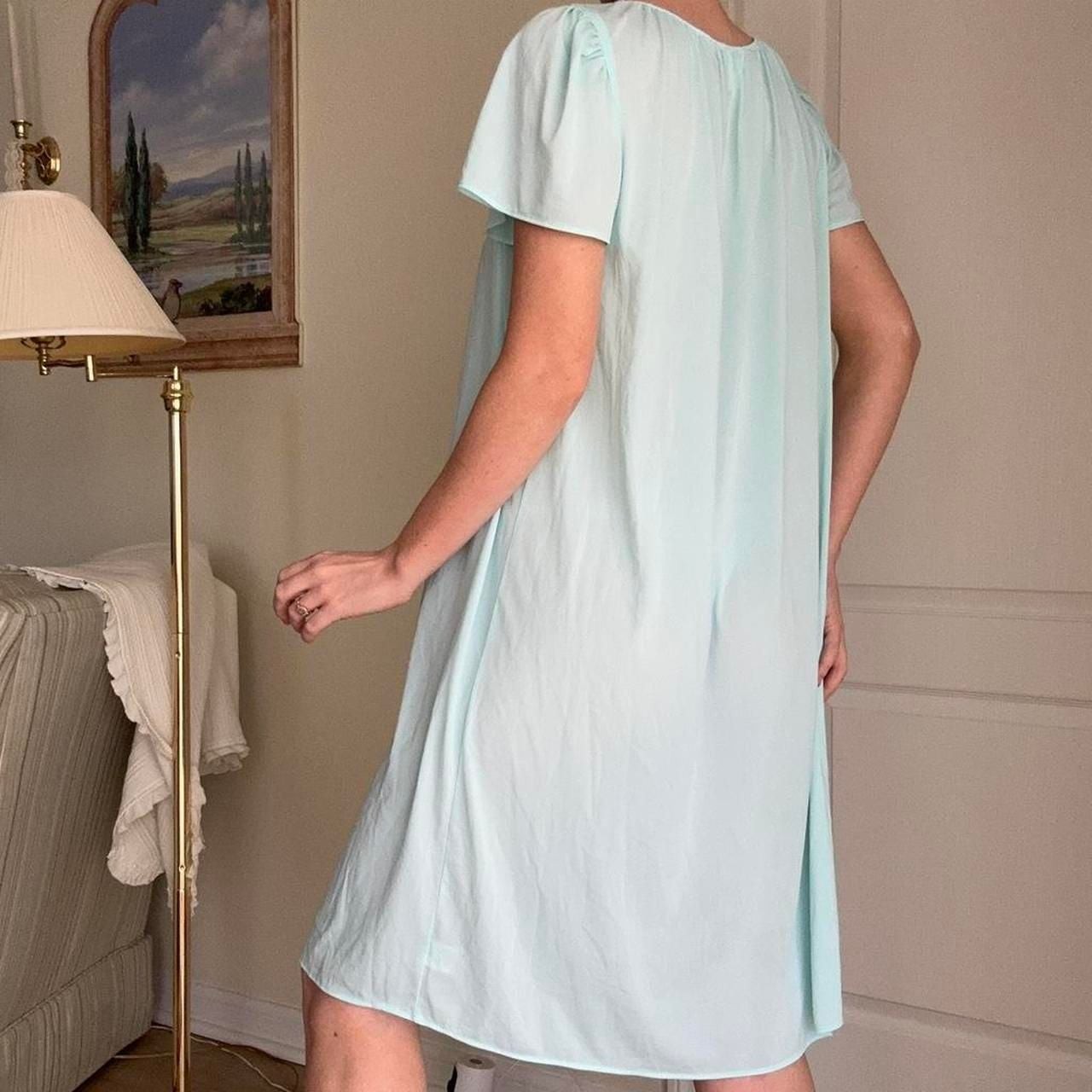 Miss Elaine Classics Embroidered Babydoll Nightgown