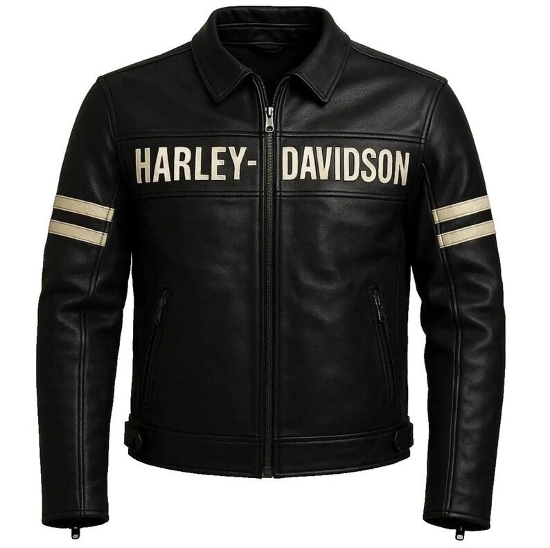 Handmade Leather Biker Jacket | Custom Motorcycle Jacket