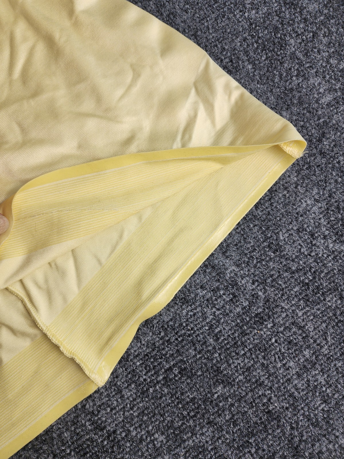 Ruby Ribbon Lace Cami Canary Yellow color Style 3024 Size 36 Show EUC